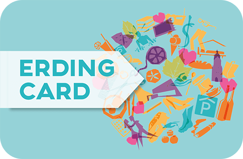 Akzeptanzstelle Erding Card Abbildung einer Erding Card